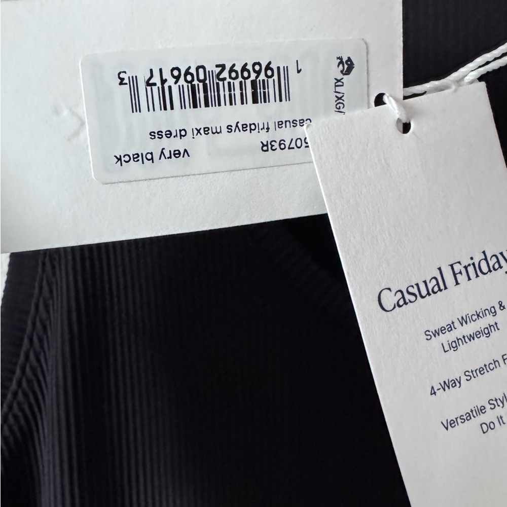 SPANX Casual Fridays Cargo Maxi Dress in Black - Picture 9 of 15